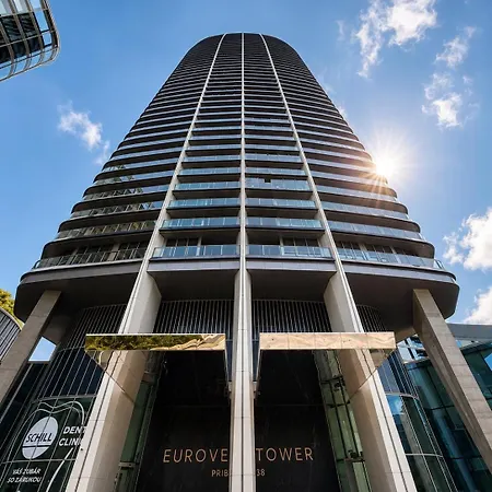 아파트 Prestige Eurovea Tower Sky Lounge 브라티슬라바